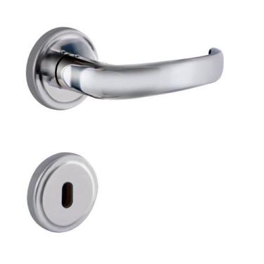 Imagem de Fechadura Interna Cromado Orion Anatomic Aliança - Aliança Metalúrgica