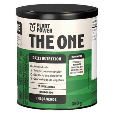 Imagem de Suplemento plant power the one maçã verde 360g