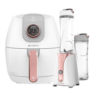 Imagem de Kit Cadence Dream Rosé Gold - Fritadeira E Blender 220V