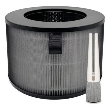Imagem de Filtro de substituição compatível com ventilador purificador de ar LG PuriCare AeroTower U9CV2B / U9CS1C / U9CV1C, 3 em 1, H13 True HEPA com carvão ativado e pré-filtro