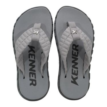 Imagem de Chinelo Masculino Kenner Egn-01 Megah Puffer Cinza