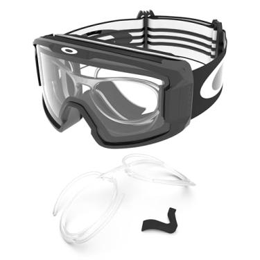 Imagem de PapaViva Insira O Adaptador de Prescrição de Clipe para Óculos de Esqui Oakley Line Miner L Oo7070/Line Miner M Oo7093/Fall Line L Oo7099/Fall Line M Oo7103/Flight Deck M Oo7064/Flight Deck L Oo7050-T