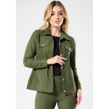 Imagem de Jaqueta Pau a Pique Poliamida Verde