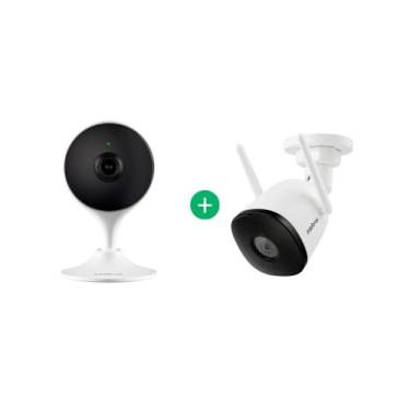 Imagem de Kit Câmera Inteligente IM3 C + Câmera Inteligente IM5 SC Intelbras