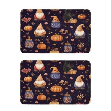 Imagem de Blueangle Conjunto de 2 ímãs de geladeira, lindos gnomos, potes de doces - Ímãs decorativos engraçados de geladeira de cozinha - Seguro para lava-louças e decoração magnética durável (526)