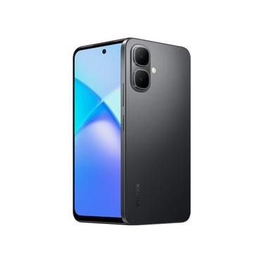 Imagem de Smartphone Infinix Smart 10 - 4GB RAM 256GB - Câmera 8MP + IA - 6.67” HD+ 120Hz - Bateria 5000mAh - Dual Chip - Preto