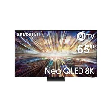 Imagem de Smart TV 65" Neo QLED 8K Samsung QN65QN800DGXZD Mini LED com Design Infinity One, Dolby Atmos®, Alexa Built in e Painel até 165hz