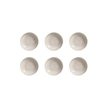 Imagem de Conjunto de Pratos Fundos Porto Brasil Bio Latte Off White 1,1 litros - 6 Peças
