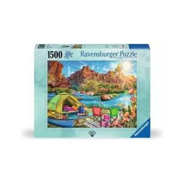 Imagem de Puzzle 1500 Peças Canyon Camping Ravensburger 12001007