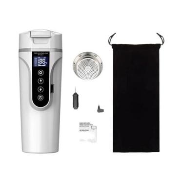 Imagem de Chaleira Elétrica Portátil De 450ml, Caneca Térmica Inteligente Para C