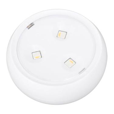 Imagem de Hztyyier Luzes LED Puck que Mudam de Cor Sob As Luzes da Torneira do Gabinete Com Controle Remoto, Regulável e Temporizador para Armários, Prateleiras (6 Unidades, Operadas por bateria)