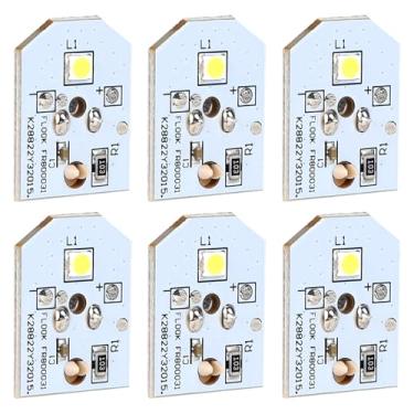 Imagem de 6un Lâmpadas LED WR55X11132 para GE Geladeira, Substituição Lâmpada LED para WR55X11132 WR55X25754 WR55X30602 WR55X26486 PS4704284 3033142 EAP12172918 AP6261806 PS12172918 e AP5646375
