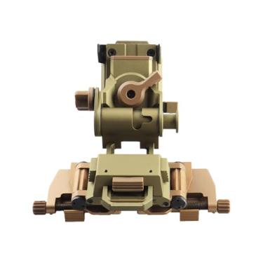 Imagem de Suporte de metal L4 G24 adequado para visão noturna PVS-18 e suporte de ponte de capacete de cauda de andorinha dupla para caça/ar livre