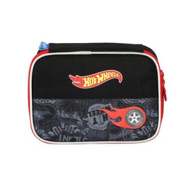 Imagem de Estojo Escolar Penal Luxo Hot Wheels Carro ET49984 Original - Luxcel, 