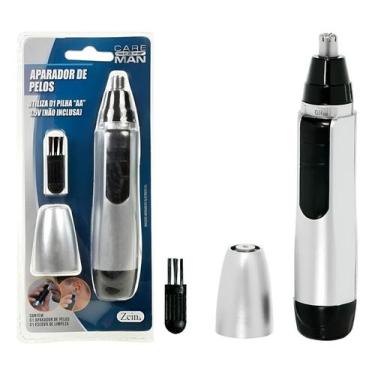 Imagem de Aparador De Pelos Nariz Orelha Portátil Ergonômico Facial Preto - Apar
