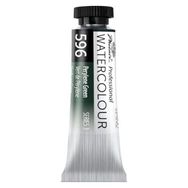 Imagem de PHOENIX Tubo único de tinta aquarela profissional - 14 ml - Verde perileno