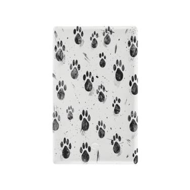 Imagem de Wassud Placa de cobertura para interruptor de luz de pata preta, capas de tomadas duplex, placa de parede, decoração de casa, sala de estar, quarto, decoração