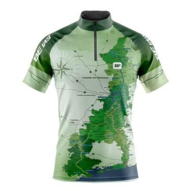 Imagem de Camisa De Ciclismo Masculina Manga Curta Estrada Real Modelo-Masculino