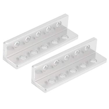 Imagem de Hyuduo Suporte de Viga Em Forma de L Suporte de Alumínio Resistente Em Forma de L para Construção de robô Com Resistência à Corrosão e Ferrugem para Robótica Pitsco Tetrix