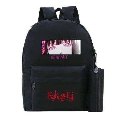 Imagem de Mochila escolar Anime Kakeguruis para crianças com bolsa de lápis