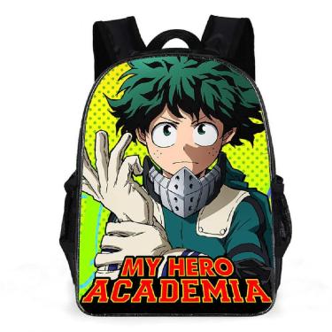 Imagem de Mochila My Hero Academia Midoriya Izuku Cartoon Kids School