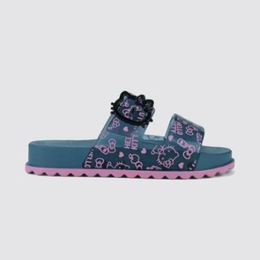 Imagem de Chinelo Slide Infantil Hello Kitty Summer Grendene Kids 23280-Feminino
