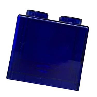 Imagem de GLOGLOW Banco de Dinheiro Transparente, Caixa de Armazenamento de Moedas de Plástico, Design Transparente, Brinquedo Educativo para Crianças, Leve, Necessidades Diárias de 3,5 Onças (8,9x8,9x9,2cm /