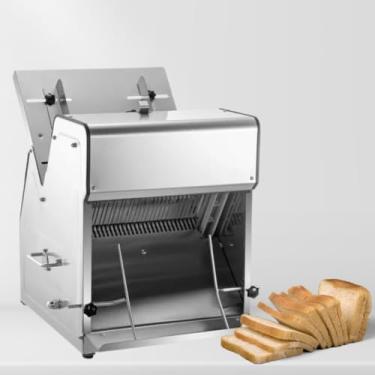 Imagem de Máquina Industrial para fatiar Pão Inox Fatiador Elétrico