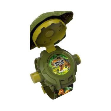 Imagem de Relógio Projetor De Dinossauro Para Crianças Com Luz E Padrão De Anima