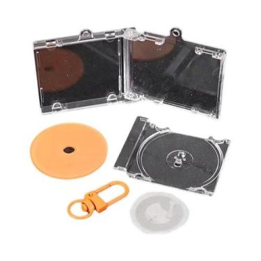 Imagem de Mini Estojo Para CD Chaveiro Porta-Chaves Álbum Comemorativo DIY Pinge