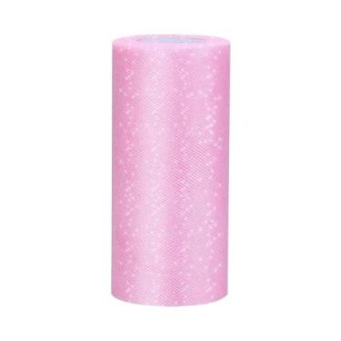 Imagem de Rolo De Tule Brilhante De 25 Jardas, Tecido Cintilante Para DIY, Saia,