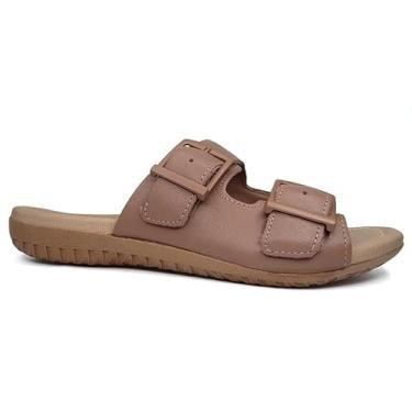 Imagem de Tamanco Usaflex Birken Rasteiro R1872 Camel