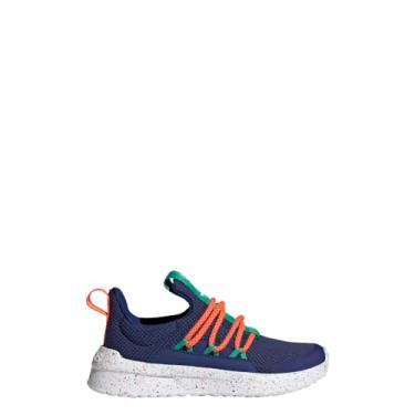 Imagem de adidas T nis de corrida unissex infantil Lite Racer Adapt 5.0, Azul vit ria/azul escuro/verde-quadra, 6 US Little Kid