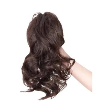 Imagem de Extensão De Rabo De Cavalo Curto E Cacheado De 12 Polegadas, Cabelo Si