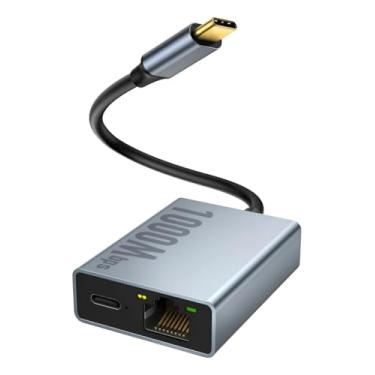 Imagem de Adaptador LAN Gigabit 1000Mbps para Fire TV Stick e Fire TV 4K | Ethernet USB para Internet Estável sem Wi-Fi | Compatível com Streaming 4K, IPTV e Apps