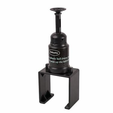 Imagem de Sokuchy Popper de treinamento de beisebol, bolas de camiseta pop up para a altura perfeita para treinador de rebatidas, máquina de rebater sem arremessador (funciona com bolas Wiffle) (preto com 5