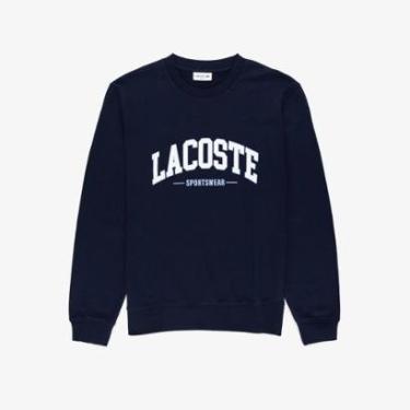 Imagem de Casaco Lacoste Moletom com Decote Careca e Modelagem Clássica Masculino-Masculino