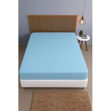 Imagem de Lençol Casal Avulso Com Elástico MicroPercal Ponto Palito Ref.4M - Cas