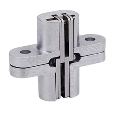 Imagem de Dobradiças de porta de moldura de alumínio, aço laminado a frio, silencioso, hidráulico, almofada de choque, dobradiças silenciosas para portas de madeira, balcão, armários, janelas Cerniera (Cor: 13