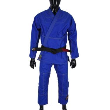 Imagem de Kimono MKS Jiu-Jitsu BJJ450, Azul, A2
