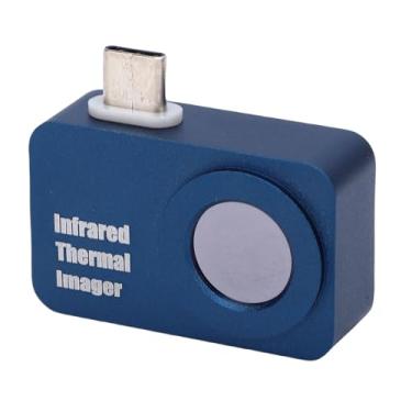 Imagem de Qinlorgo Câmera Térmica para Telefone, Resolução IR 256x192, Termovisor de Super Resolução 512x384 para, Com Alarme de Temperatura de Múltiplas Paletas para Inspeção
