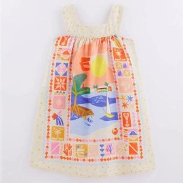 Imagem de Vestido Infantil Menina Vestido Dia do Mangue Fábula-Feminino