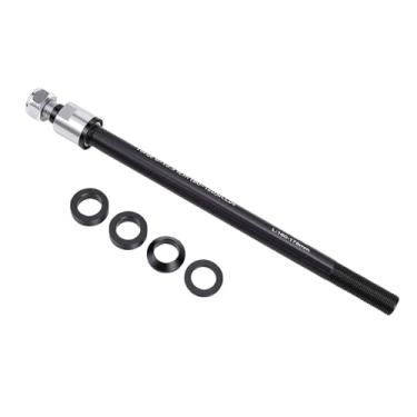 Imagem de SPYMINNPOO Reboque de Bicicleta Através do Eixo, Liberação Rápida Através do Adaptador Eixo Com Espaçamento Cubo Traseiro de 135mm 142mm 148mm para Bicicletas de Estrada de Montanha (P1.0)