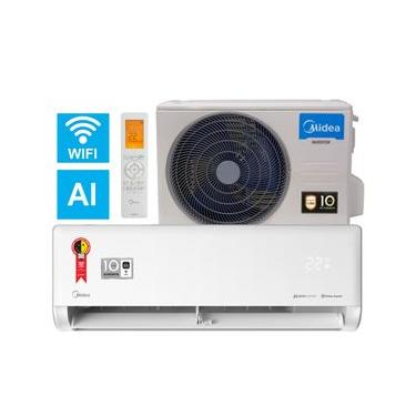 Imagem de Ar Condicionado Inverter Midea AI Ecomaster  24000 BTUs Quente e Frio WIFI e IA