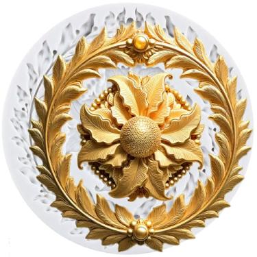 Imagem de MYPRACS Molde de besouro guirlanda para decoração de bolos, enfeite de cupcake, pasta de goma de chocolate, doces, argila de polímero