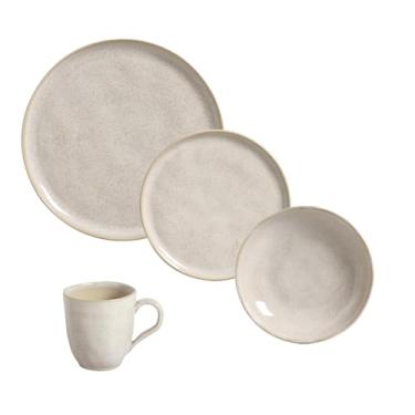 Imagem de Porto Brasil Aparelho de Jantar 16 pçs Bio Latte