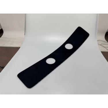 Imagem de Tapete de torneira para pia de cozinha 2 furos: 69 cm C C x 11 cm L protetor contra respingos serve para torneira de 20 cm de largura ampla de casa de banho vintage - Protetor de contador cortável