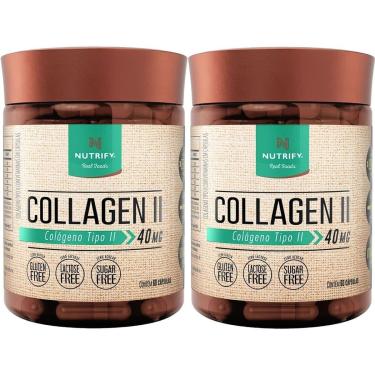 Imagem de Kit 2X Collagen II - 60 Cápsula - Nutrify-Masculino