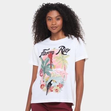 Imagem de Camiseta Farm Fit Portal Tropical Feminina-Feminino
