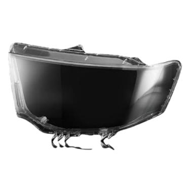 Imagem de Compatível com mitsubishi pajero sport 2011-2015 farol capa escudo headhights lente abajur transparente(Left Side)